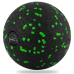 Масажний м“яч PowerPlay PP-4351 Epp Massage Ball (d10) Чорно/Зелений