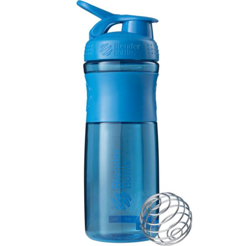 Шейкер спортивний (пляшка) BlenderBottle SportMixer Flip 28oz/820ml Cyan