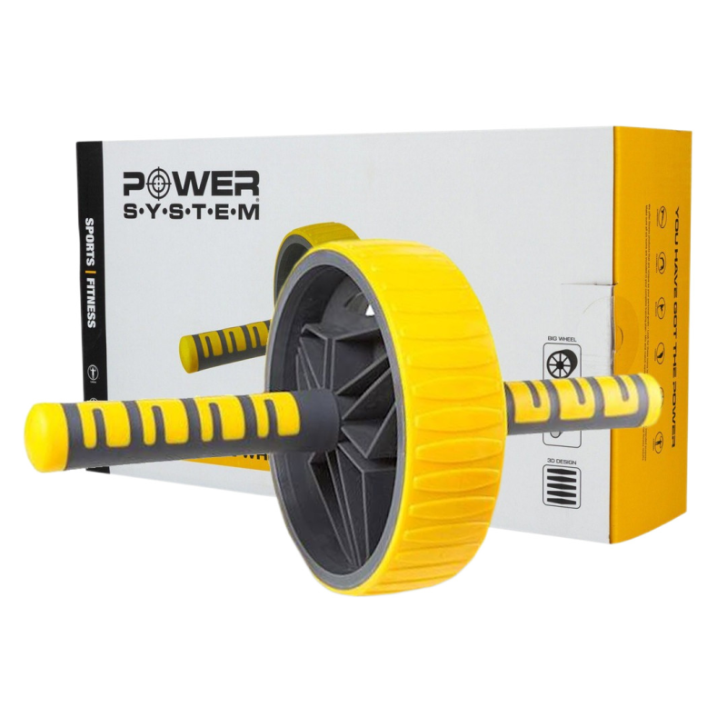 Колесо для преса Power System PS-4034 Multi-core AB Wheel Yellow Колесо для преса Power System PS-4034 Multi-core AB Wheel Yellow