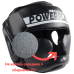 Боксерський шолом тренувальний PowerPlay 3048 Чорно-Білий L