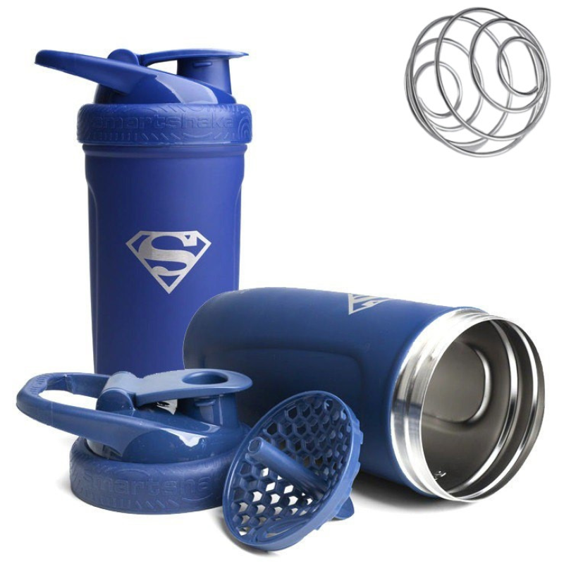 Шейкер спортивний SmartShake Reforce 900ml DC Superman