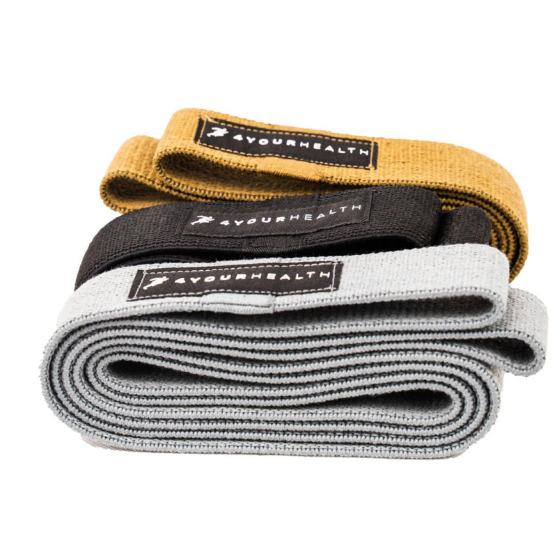 Набір тканевих еспандерів 3шт. 4yourhealth 208sм. (25/35/45кг.)
