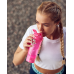 Шейкер спортивний SmartShake Slim 500ml Neon Pink