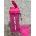 Шейкер спортивний SmartShake Slim 500ml Neon Pink