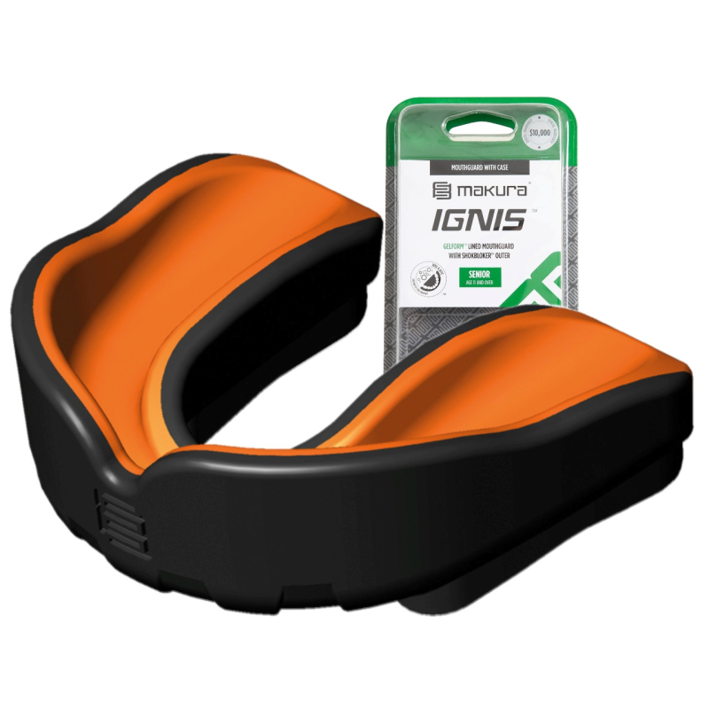 Капа MAKURA Ingis доросла (вік 11+) Black/Orange (art.6017514013) Капа MAKURA Ingis доросла (вік 11+) Black/Orange (art.6017514013)