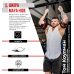 Петлі підвісні (петлі Береша) RDX F6 KARA Gym Workout Abs Straps Black/White