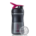 Шейкер спортивний (пляшка) BlenderBottle SportMixer Flip 20oz/590ml Black/Pink