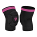 Наколінники спортивні RDX HOSIERY KNEE FOAM K5 BLACK/PINK-S (пара)