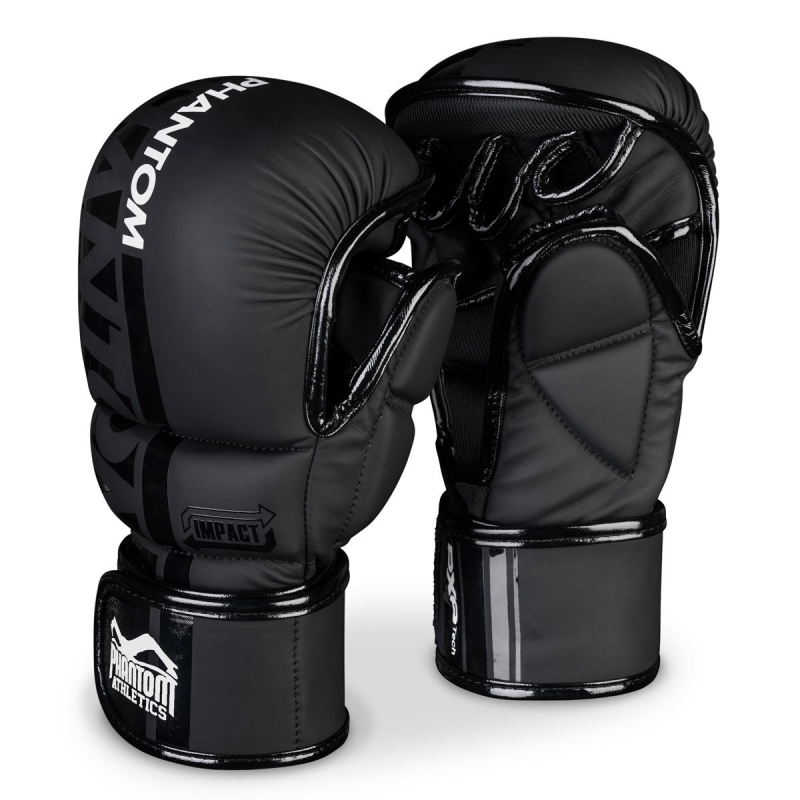 Рукавиці для ММА Phantom APEX Sparring Black L/XL