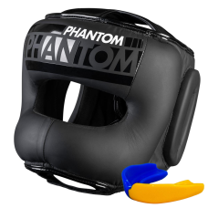Боксерський шолом Phantom APEX Face Saver Black