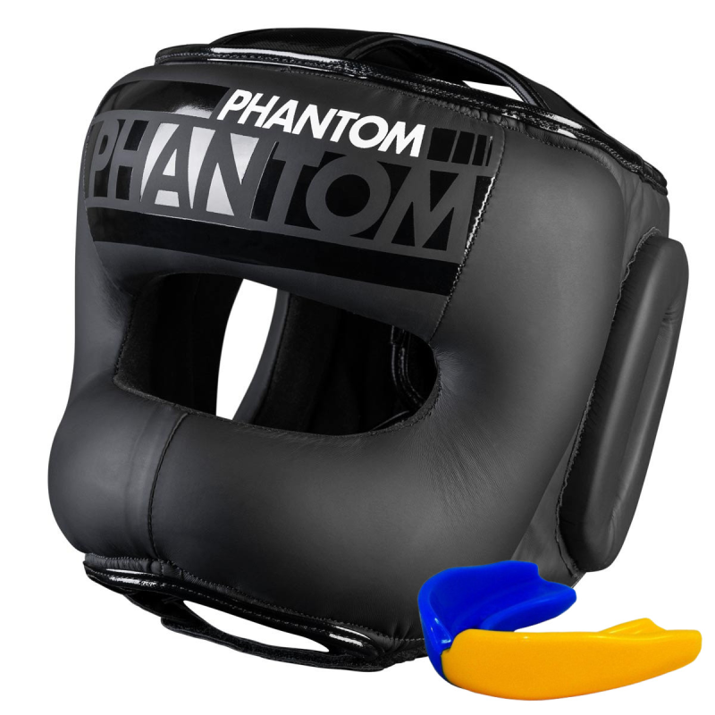 Боксерський шолом Phantom APEX Face Saver Black Боксерський шолом Phantom APEX Face Saver Black