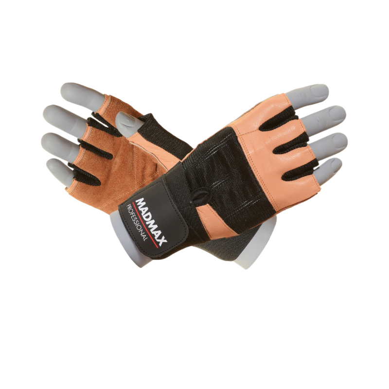 Рукавички для фітнесу MadMax MFG-269 Professional Brown XL
