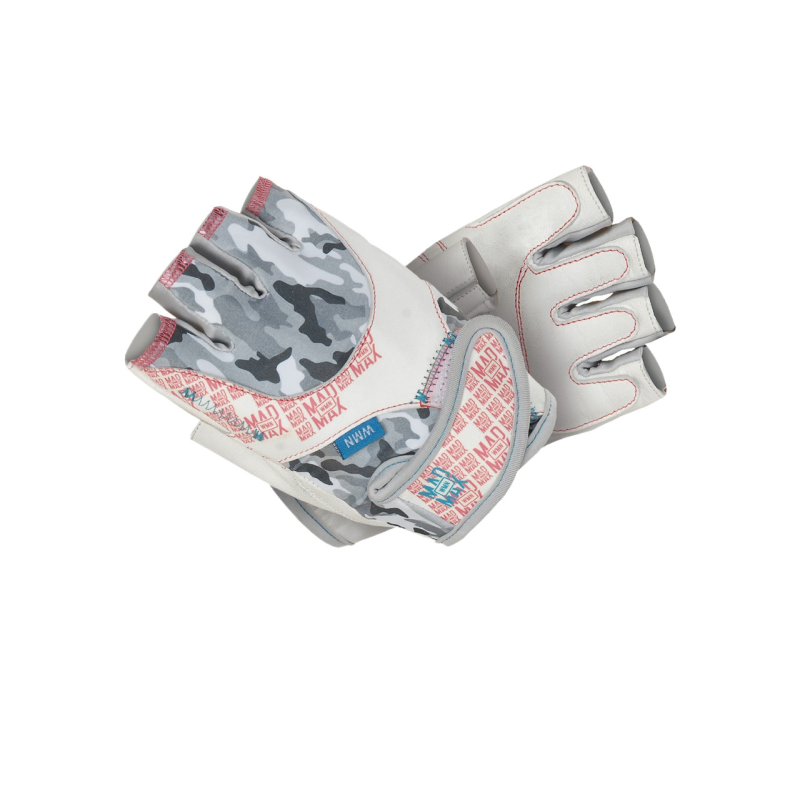 Рукавички для фітнесу MadMax MFG-931 No matter White M