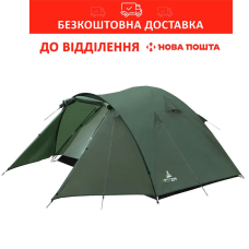 Намет туристичний Totem Chinook 4 (v2) зелений (TTT-017) (UTTT-017)