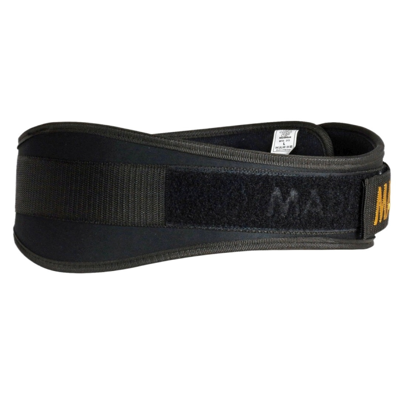 Пояс для важкої атлетики MadMax MFB-313 Body Conform неопреновий Black L