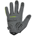 Велорукавиці PowerPlay 6551 Салатово-сірі XXL