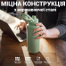 Пляшка для води металева з подвійною вакуумною ізоляцією Bohtal Insulated Bottle 960 ml/32 oz Blue Superman