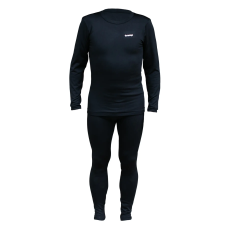 Термобілизна чоловіча Tramp Warm Soft комплект (футболка+штани) чорний (UTRUM-019-black) (UTRUM-019-black-2XL)