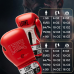 Боксерські рукавиці Leone GN208 ICONIC Red 14 унцій (бинти 4 м. в комплекті)