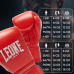 Боксерські рукавиці Leone GN111 THE GREATEST Red 10 унцій (бинти 4 м. в комплекті)