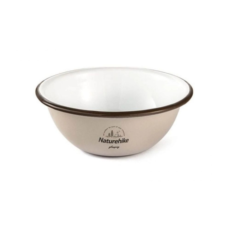 Миска емальована Naturehike NH20SJ030, залізо Миска емальована Naturehike NH20SJ030, залізо