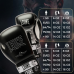 Боксерські рукавиці Leone GN208 ICONIC Black 10 унцій (бинти 4 м. в комплекті)