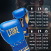 Боксерські рукавиці Leone GN220 DNA Blue 10 унцій (бинти 4 м. в комплекті)