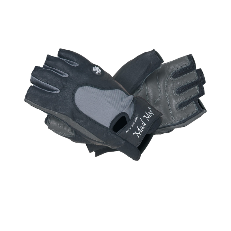 Рукавички для фітнесу MadMax MFG-820 MTi82 Black/Cool grey XXL