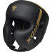 Боксерський шолом RDX F6 KARA Matte Golden S Боксерський шолом RDX F6 KARA Matte Golden S