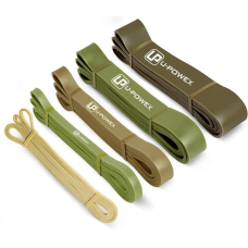 Резинові петлі для тренувань U-POWEX Pull up band set 5шт. (3.6-56.7kg) Olive