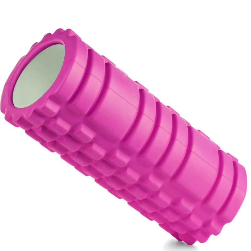 Масажний ролик (роллер) U-POWEX EVA foam roller (33x14см.) Pink Масажний ролик (роллер) U-POWEX EVA foam roller (33x14см.) Pink