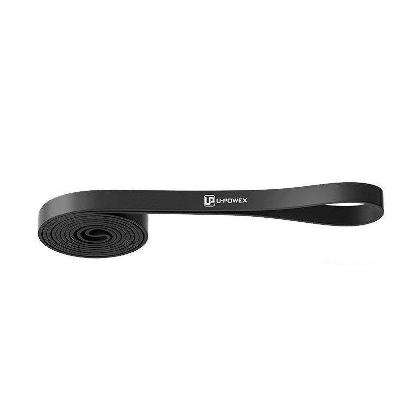 Еспандер-петля (гумка для фітнесу і кроссфіту) U-POWEX Power Band (9-27kg) Black