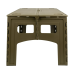 Складаний туристичний стіл Tribe Camp Table Low 70×44 см — легкий, міцний, з ручкою (T-EF-0003-olive)