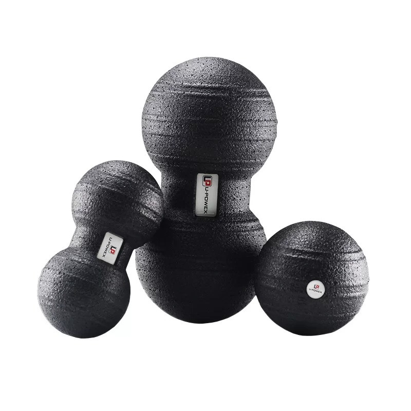 Набір масажних м“ячиків U-POWEX EPP Massage Ball (3 шт.) Black