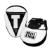 Лапи боксерські TITLE Boxing Attack “Big-T” Punch Mitts 2.0 White/Black