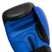 Боксерські рукавиці TITLE Boxing Dynamic Strike Black/Blue 12 oz (бинти 4м. у комплекті)