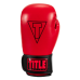 Боксерські рукавиці TITLE Boxing Vegan Gloves Red/Black 16 oz (капа в комплекті)