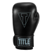 Боксерські рукавиці TITLE Boxing Vegan Gloves Black 14 oz (капа в комплекті)