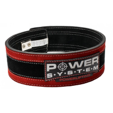 Пояс для важкої атлетики Power System Stronglift PS-3840 Black/Red S/M