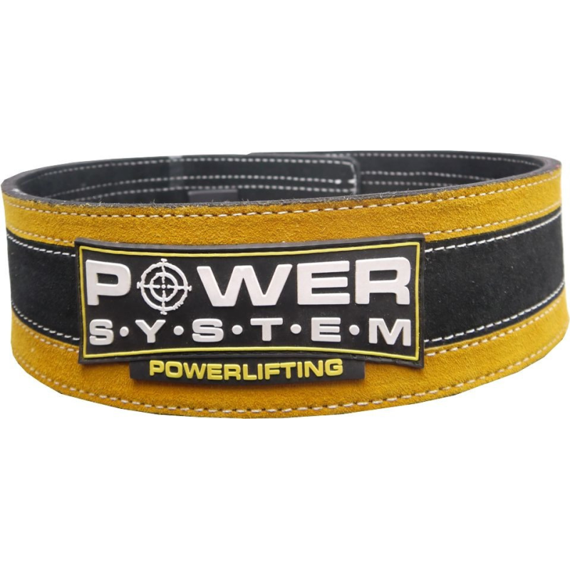 Пояс для важкої атлетики Power System Stronglift PS-3840 Black/Yellow L/XL