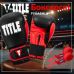 Боксерські рукавиці TITLE Boxing Dynamic Strike Black/Red 12 oz (бинти 4м. в комплекті)