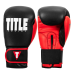 Боксерські рукавиці TITLE Boxing Dynamic Strike Black/Red 14 oz (бинти 4м. в комплекті)