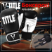 Боксерські рукавиці TITLE Boxing Dynamic Strike Black/White 14 oz (бинти 4м. в комплекті)
