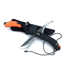 Ніж складний Ganzo G802-BK с подвійним лезом чорний чорний, в дерев“яній коробці (G802-BK)