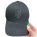 Кепка військова ЗСУ герб чорна (RA8962)
