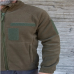 Кофта флісова Kirasa 320г/м хакі (52) (Арт KI413-3)