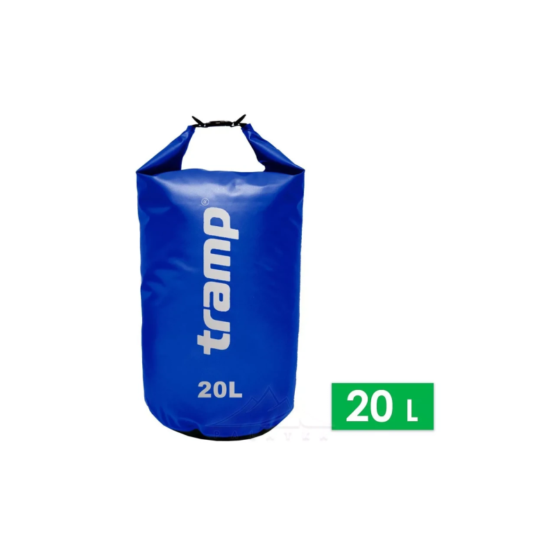 Гермомішок Tramp PVC 20 л (синій) (TRA-067-blue)
