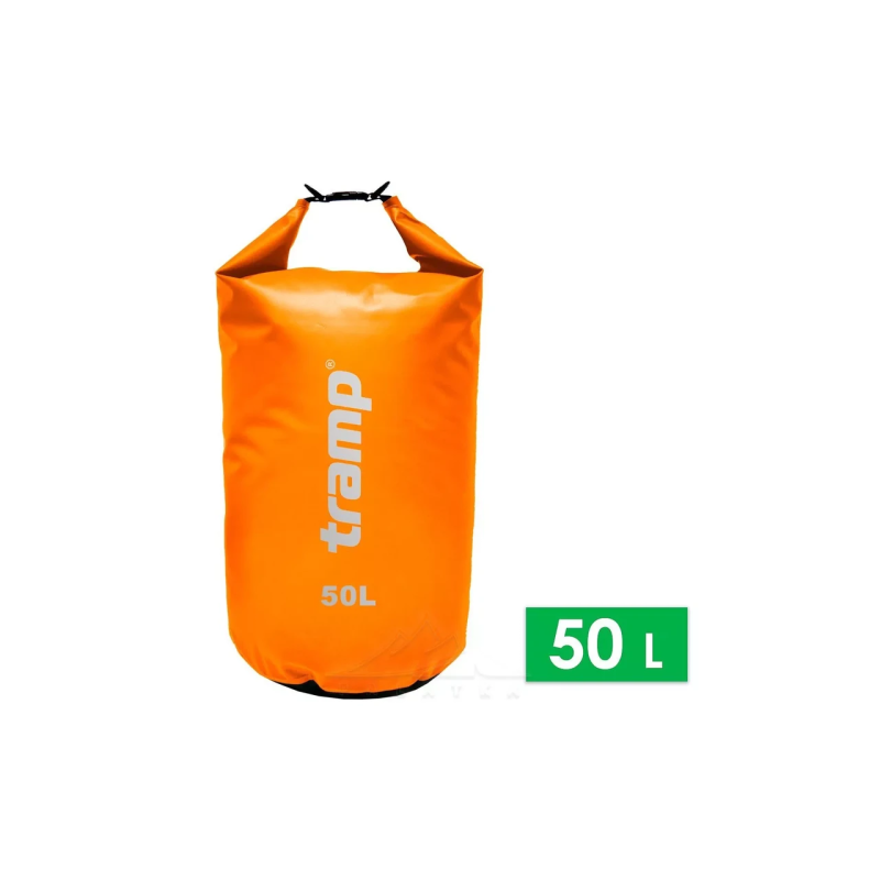 Гермомішок Tramp PVC 50 л (оранжевый) (TRA-068-orange)