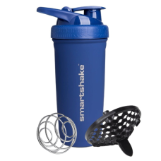 Шейкер спортивний SmartShake металевий Reforce Stainless Steel 30oz/900ml Navy Blue