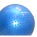 М“яч для фітнесу (фітбол) напівмасажний PowerPlay 4003 Ø65 cm Gymball  Синій + помпа